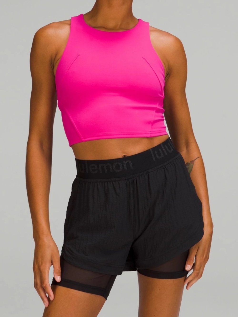 Lululemon athletica Hot Pink Racerback Sports Bra